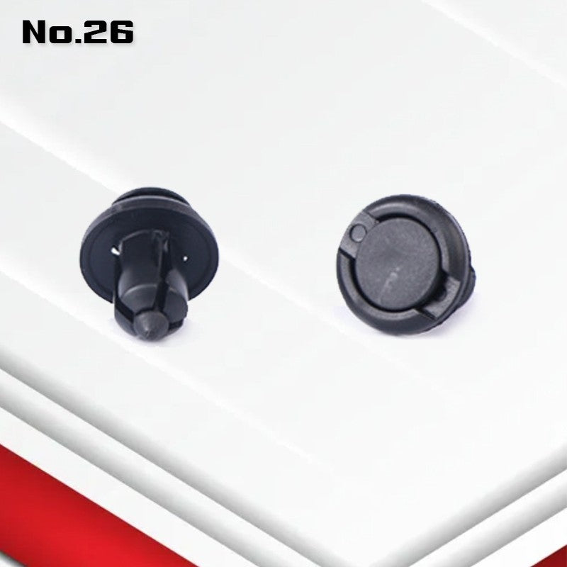 A04(ชุดละ100ตัว) กิ๊บยึดกันชน ยึดกระจังหน้า Dmax ปี05-ปัจจุบัน/All new Dmax ยึดซุ้มล้อ กิ๊บพลาสติก พุกพลาสติก